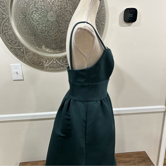 Amsale dark green formal dress - Size 8 - Picture 9 of 13